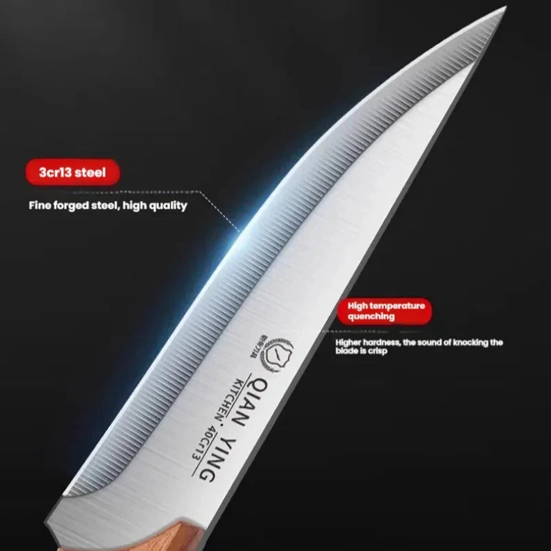 Kitchen knife set stainless steel Japanese boning knife kitchen accessories suitable for cutting meat and fruits, cooking knives