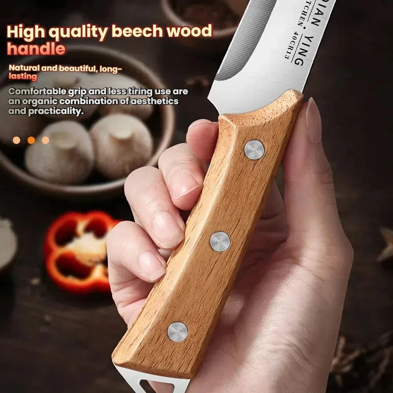 Kitchen knife set stainless steel Japanese boning knife kitchen accessories suitable for cutting meat and fruits, cooking knives
